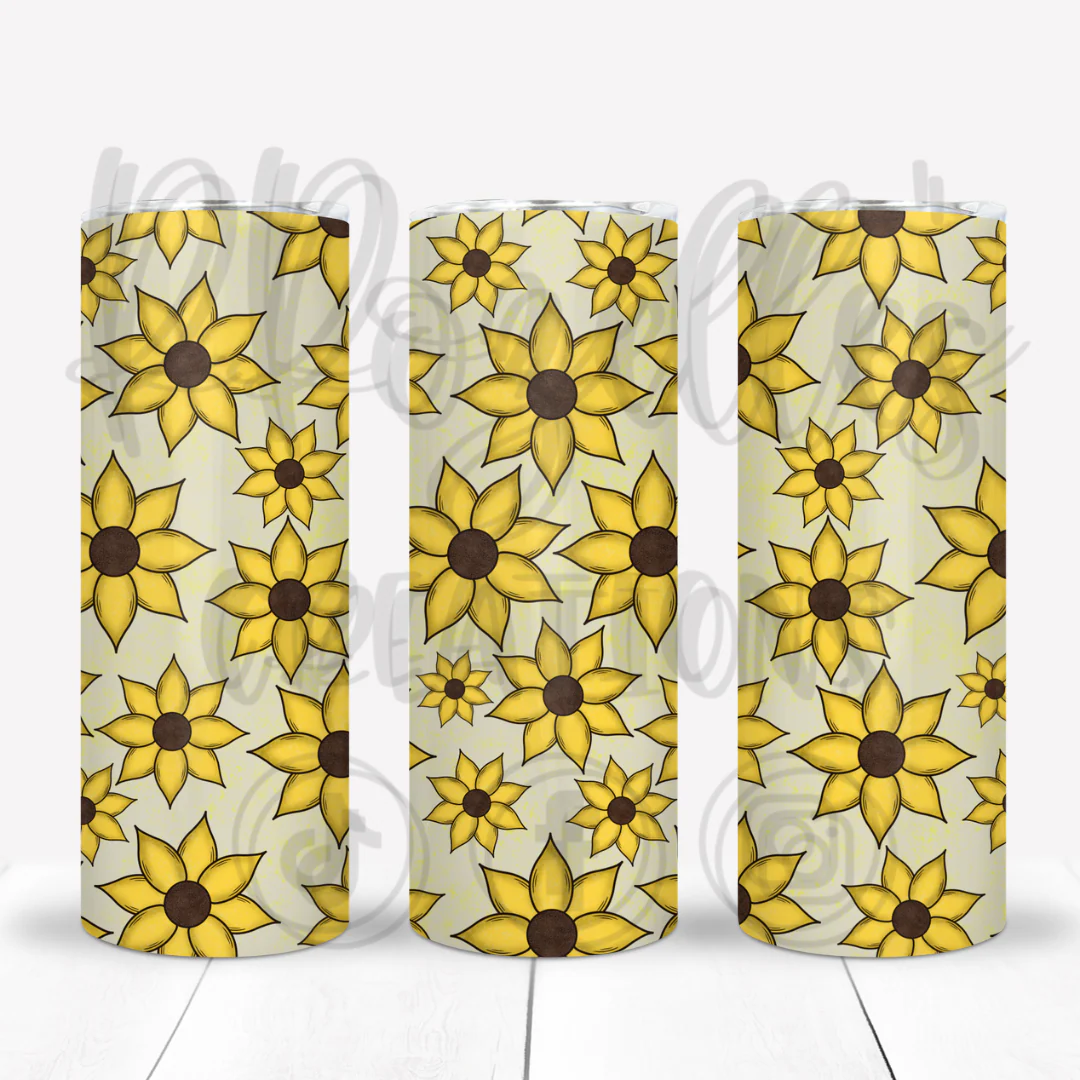 Baby Sunflower Cream Seamless - Image 2