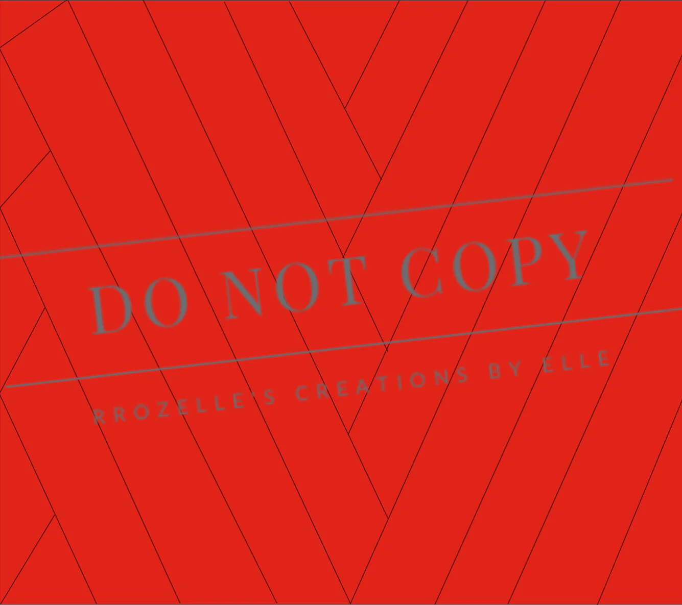 Braided-V SVG Template