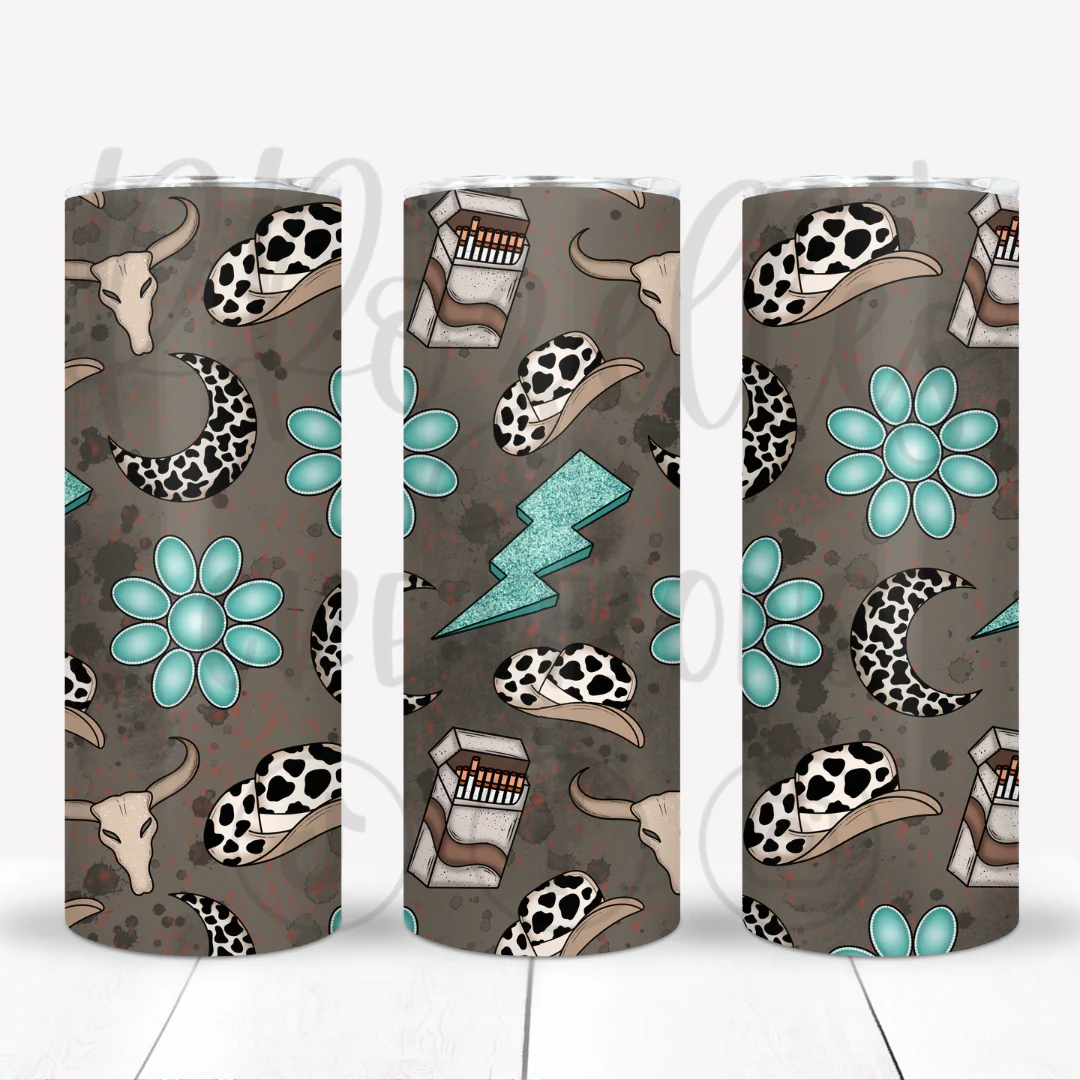 Cowboy Cowprint- Scaled Print - Image 2