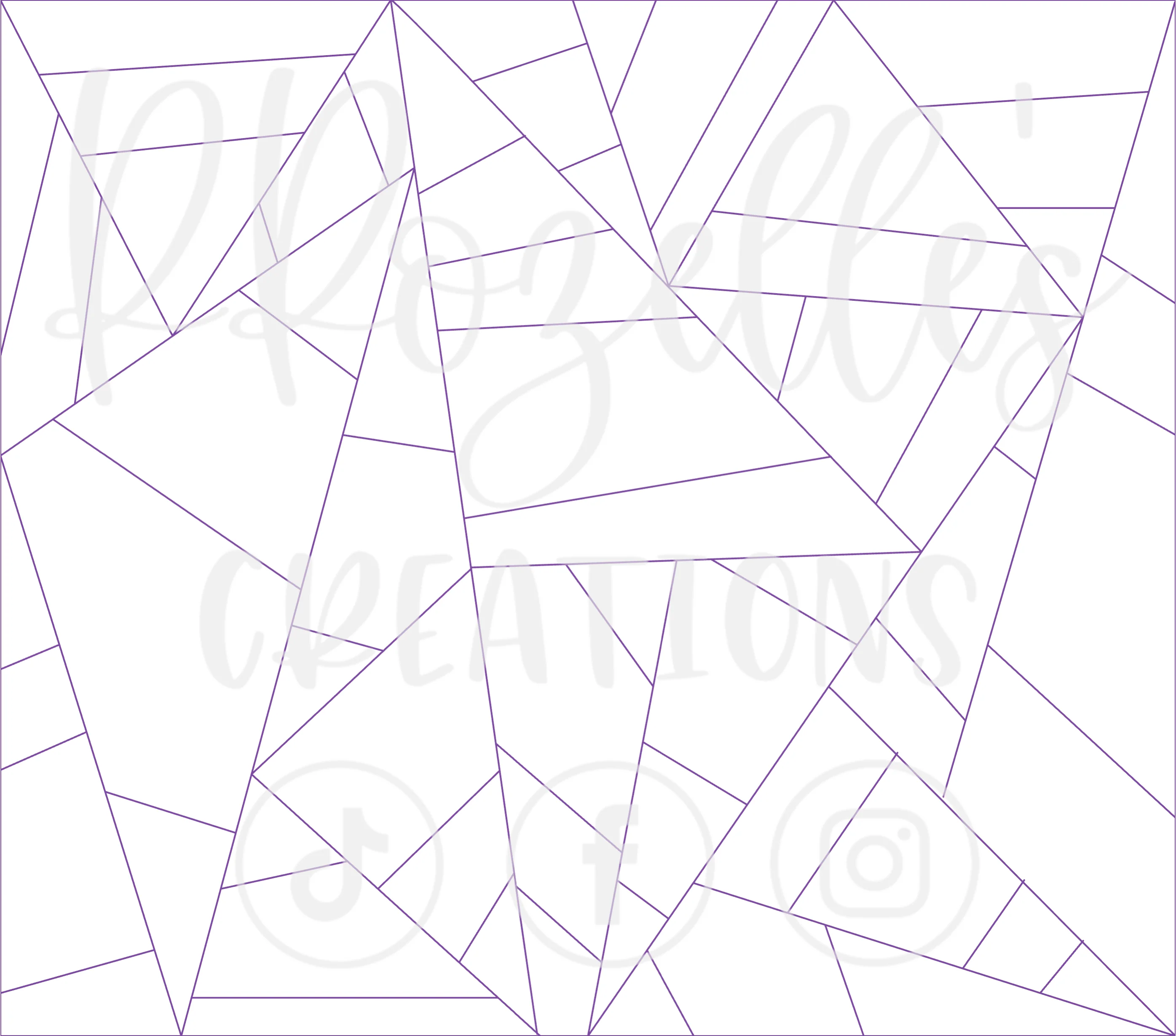Wicked Kaleidoscope - SVG Template