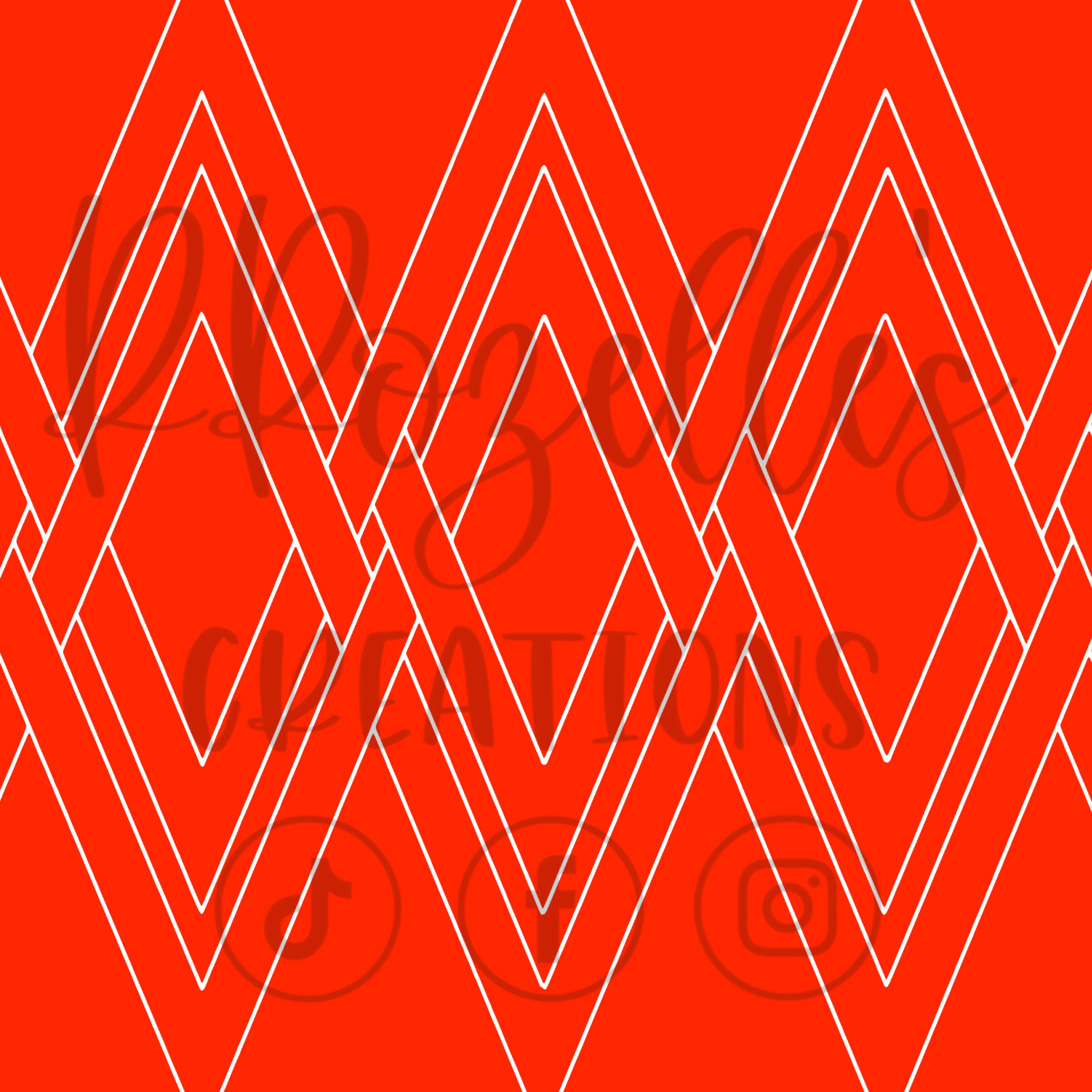 Geo Diamonds- SVG Template