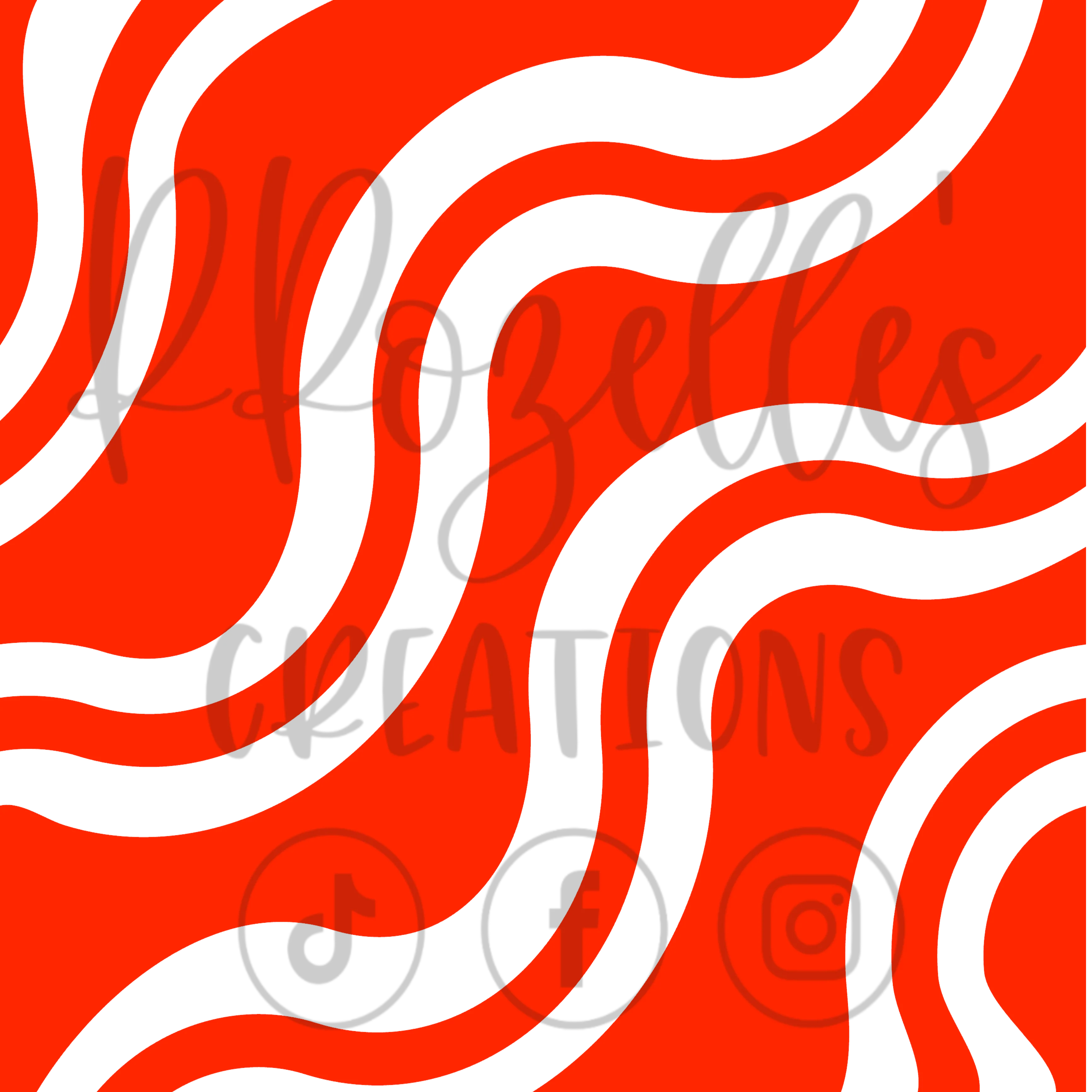 Groovy Wave- SVG Template