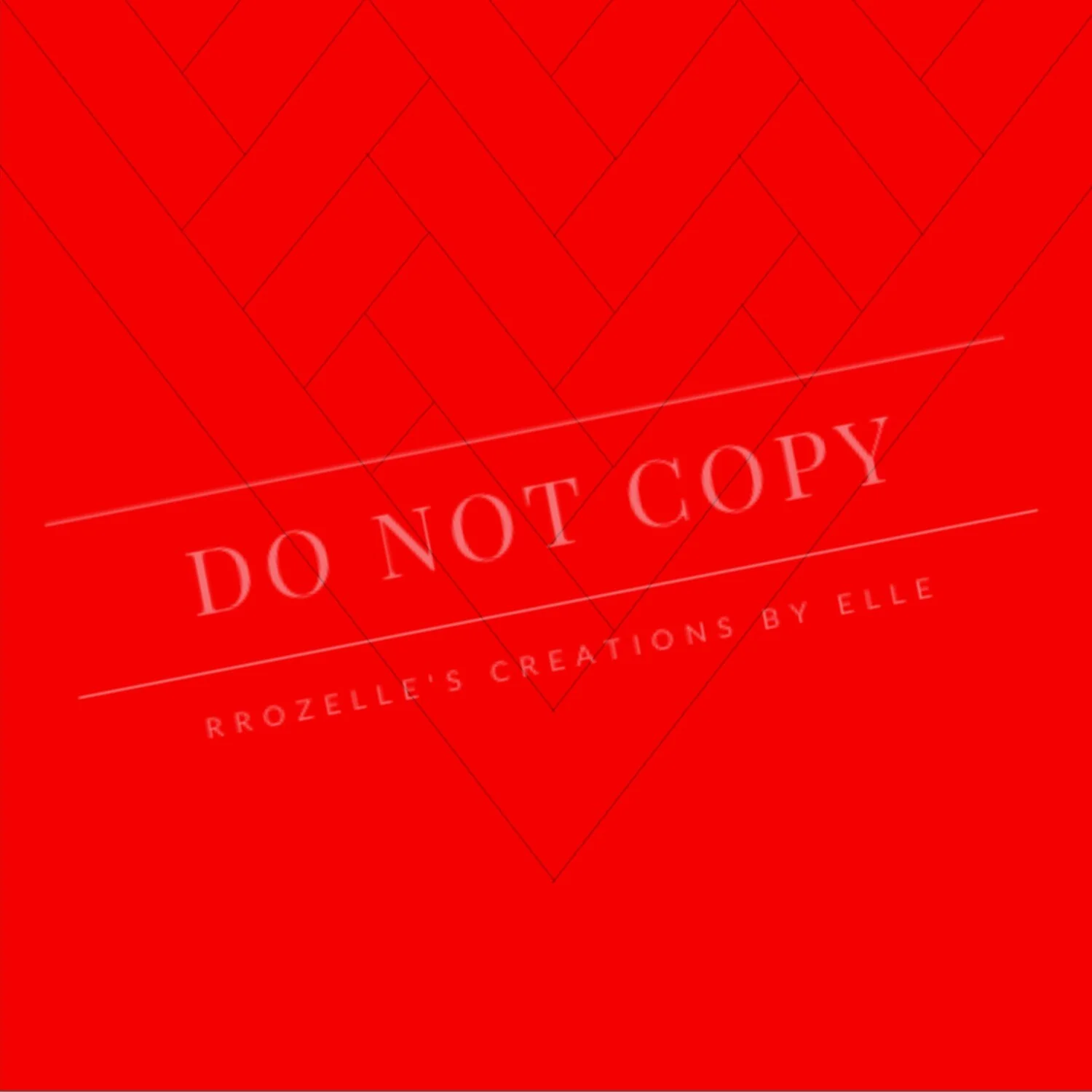 Herringbone VSPLIT- Top SVG Template