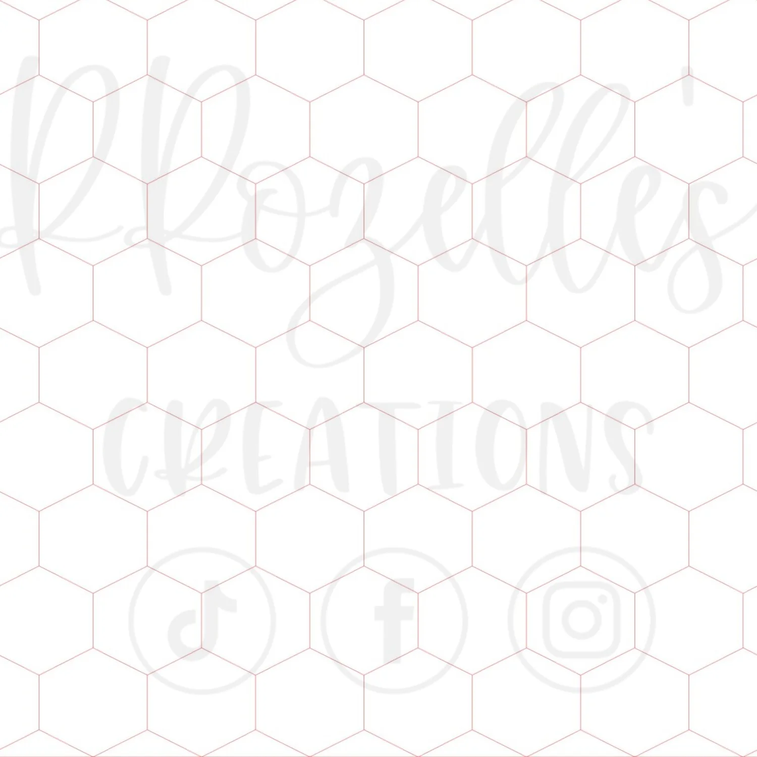 Honeycomb SVG Template