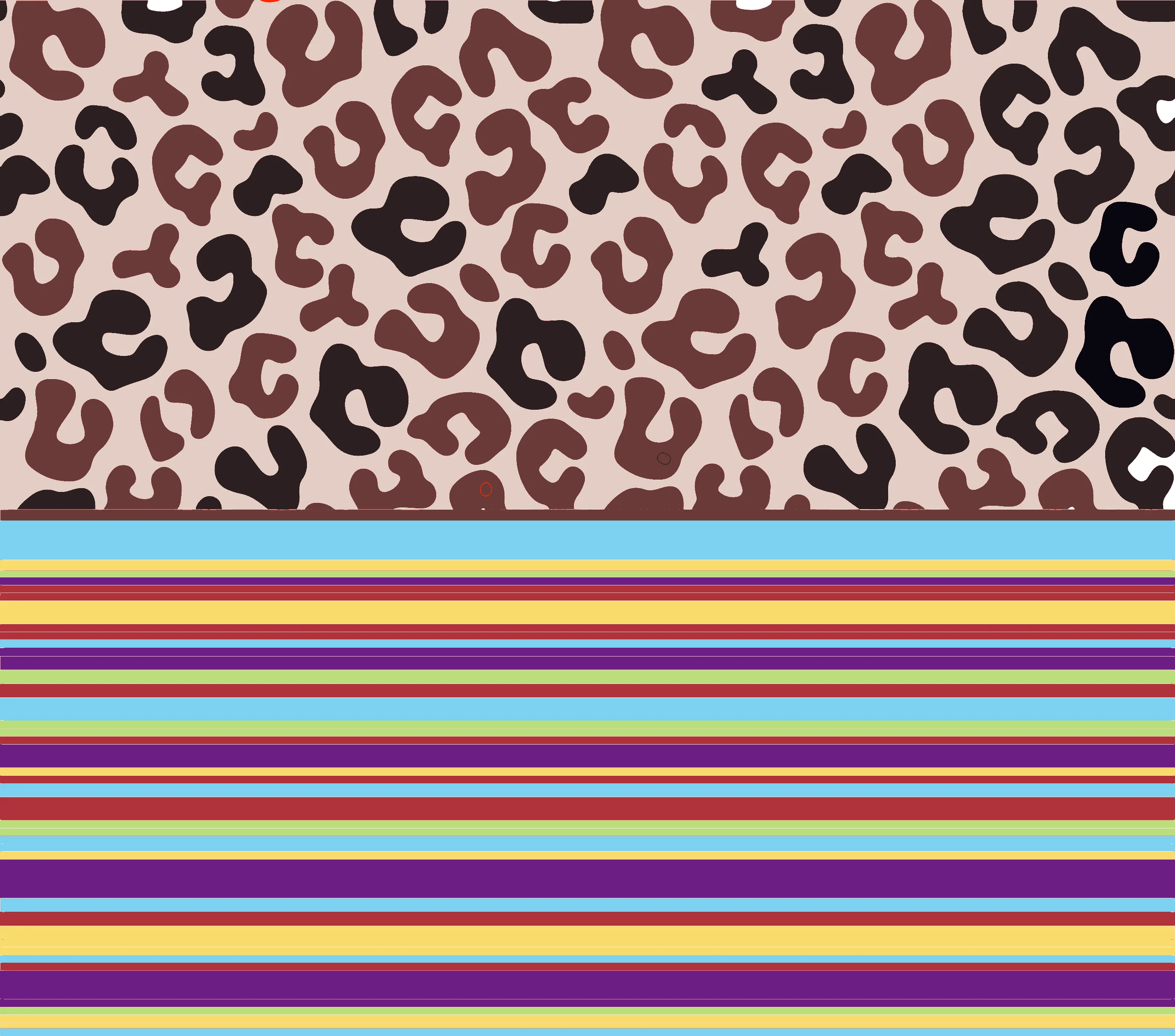Leopard Serape- SVG Template