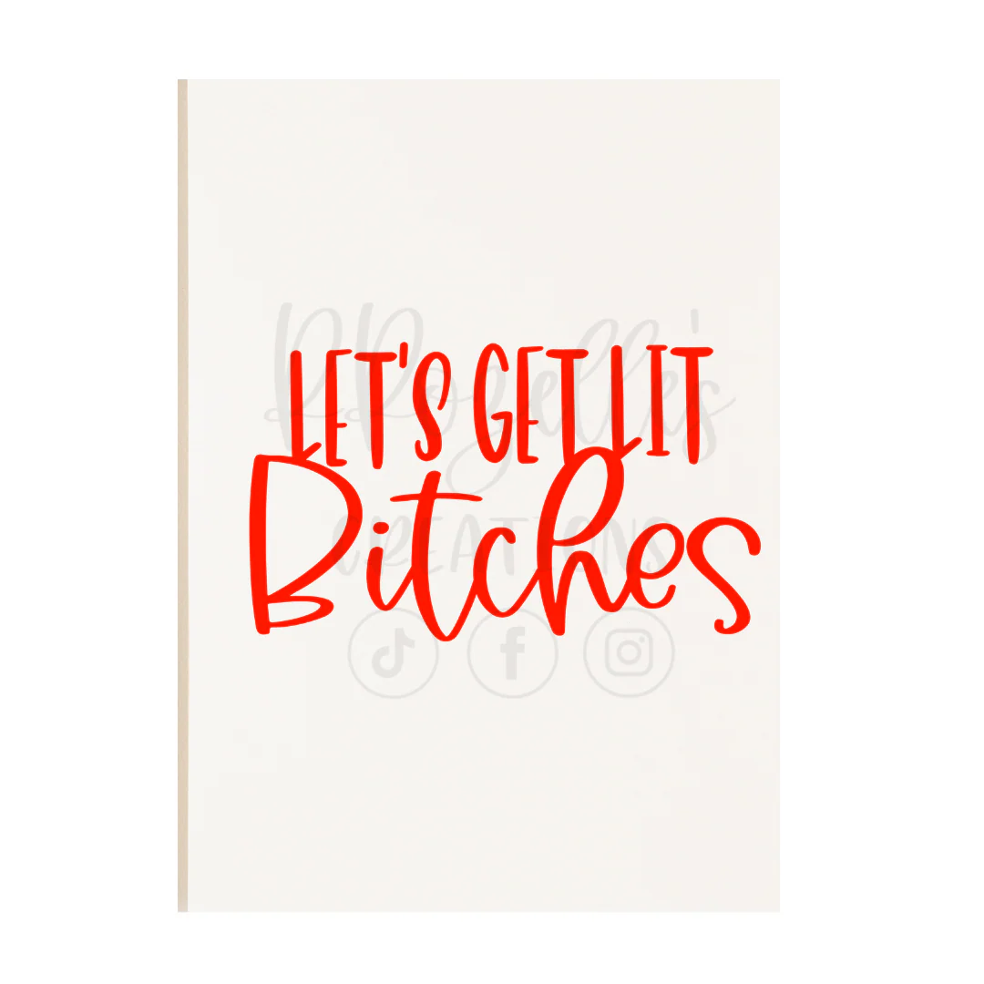 Let's Get Lit SVG/PNG
