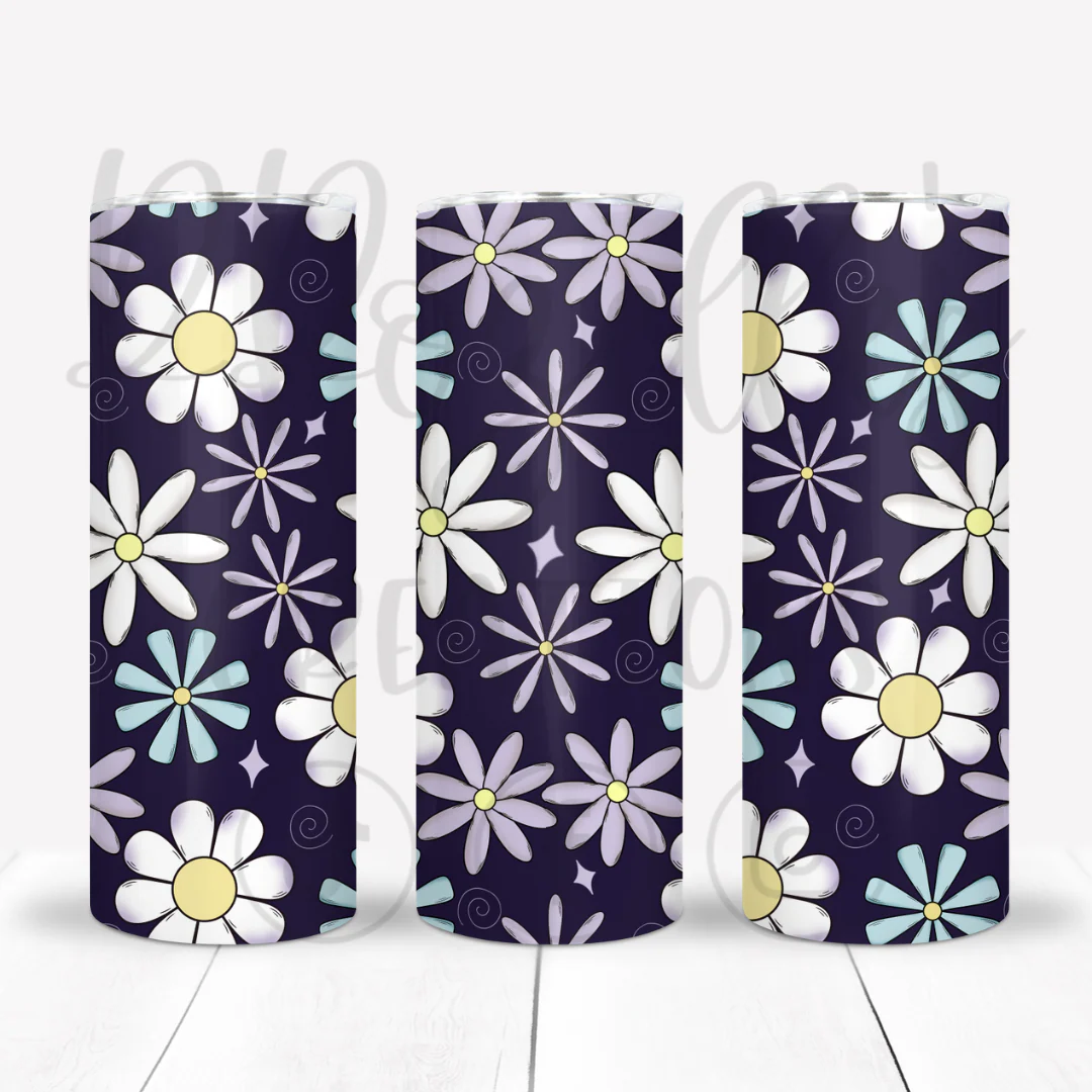 Purple Floral  Seamless - Image 2
