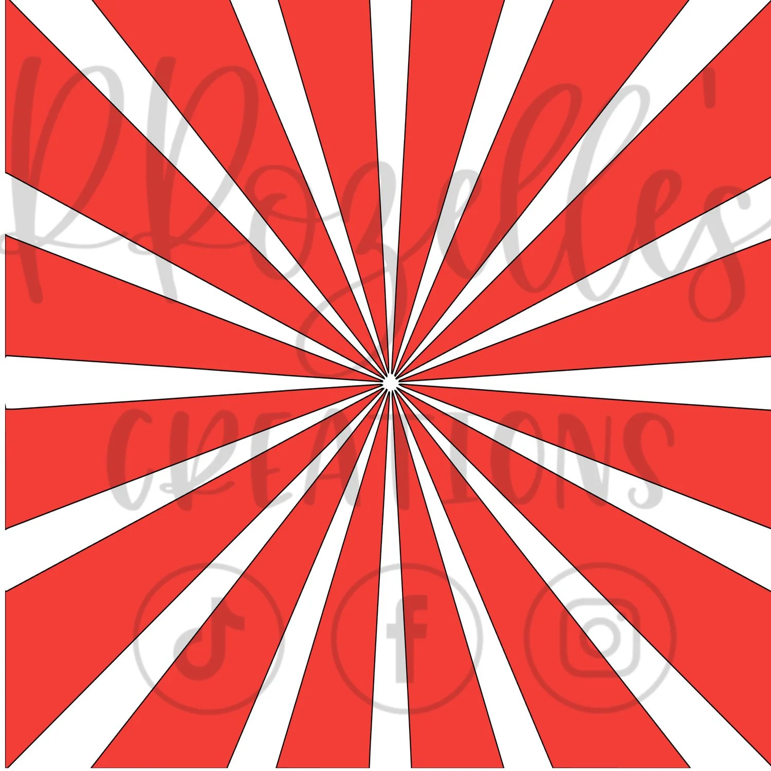 Star Burst Template