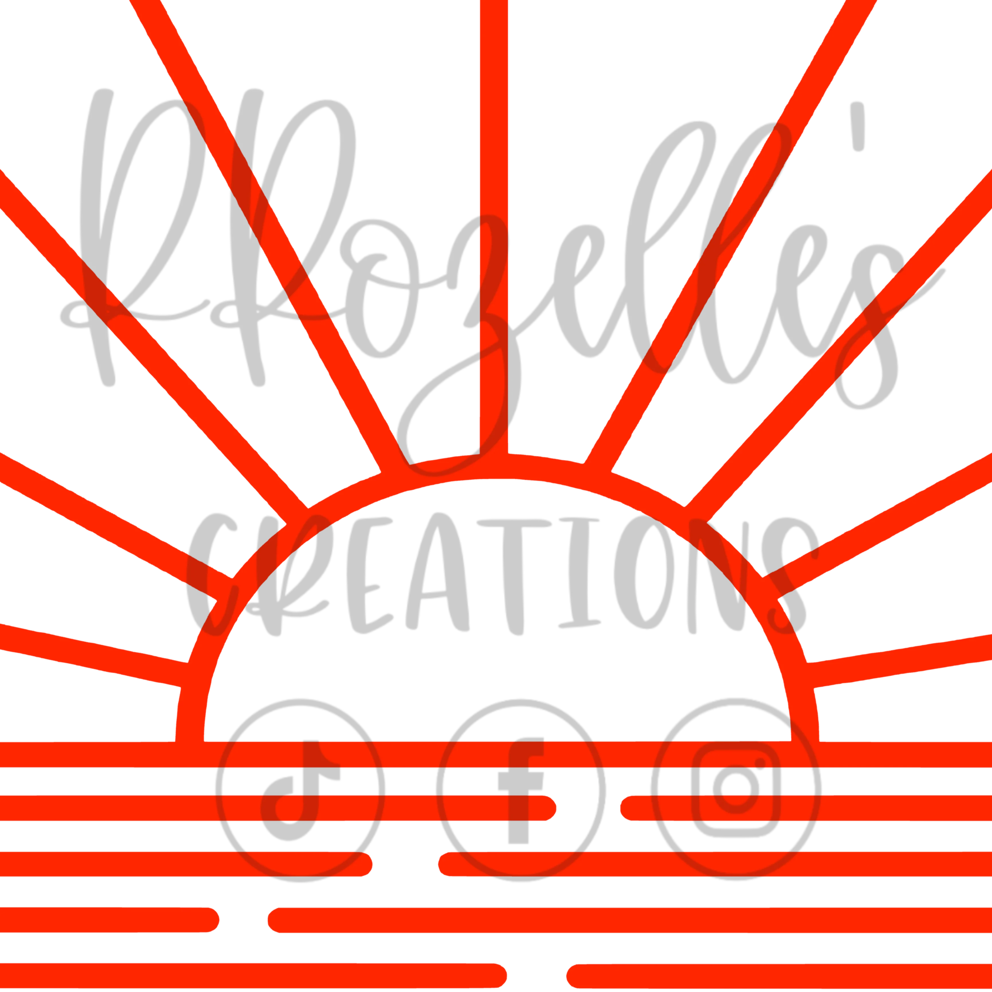 Sun-shining Day SVG Template