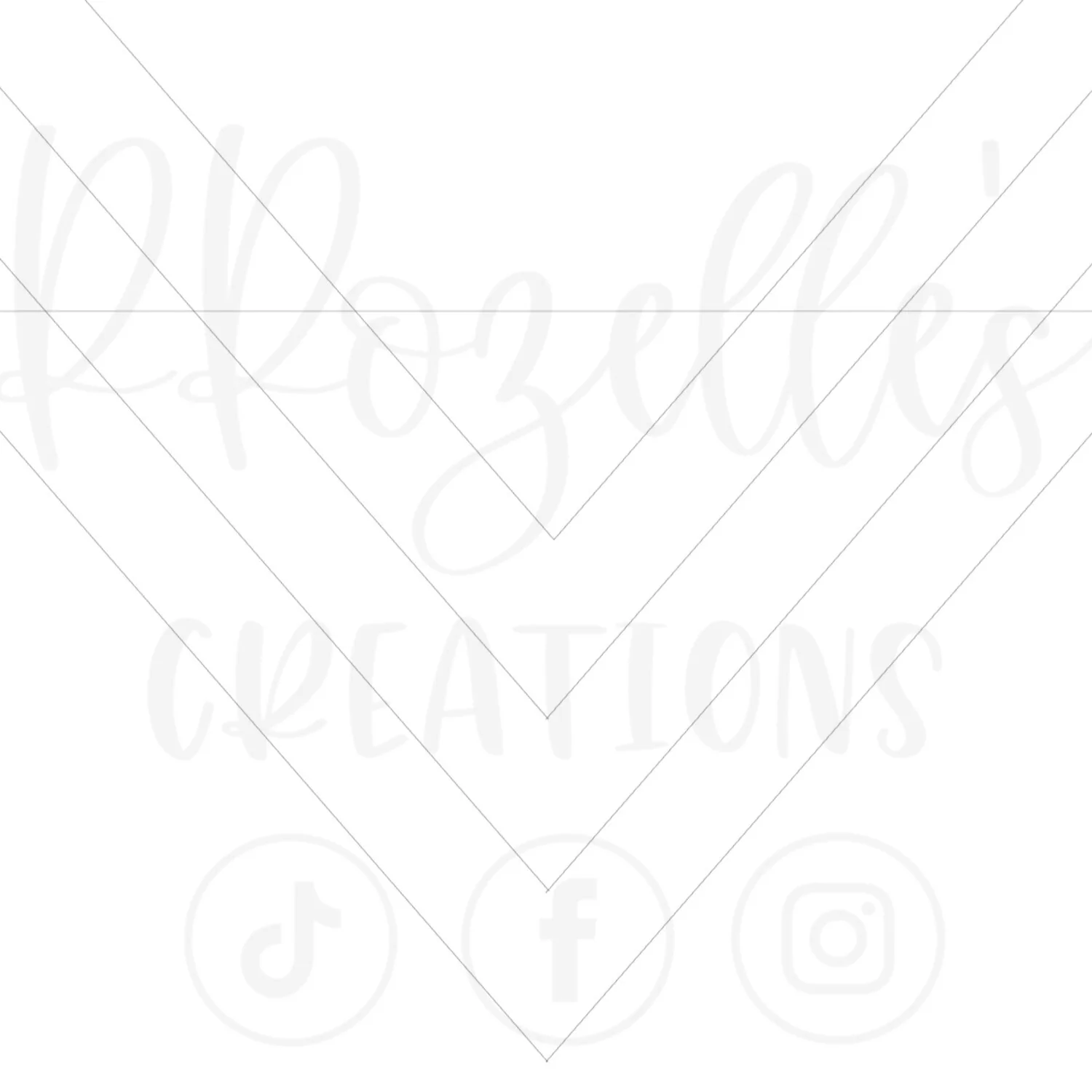 Triple V SVG Template